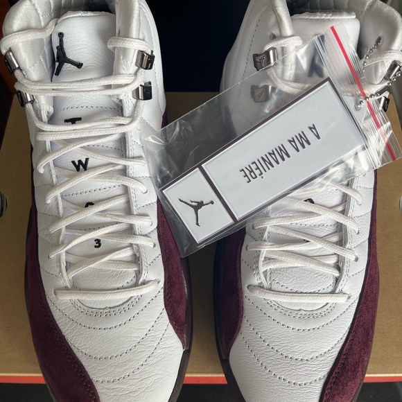 Air Jordan 12 x A Ma Maniere DS 100% Authentic Size 9.5M - Picture 4 of 7